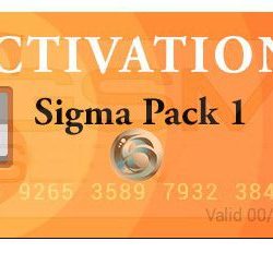 Activacion Sigma Pack 1 para Sigma Box / Key
