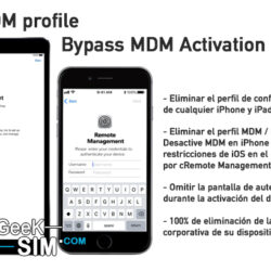 Eliminar MDM (Mobile Device Management) para iPad y iPhone