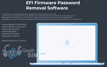 Reparar EFI Macbook Pro / Air / iMac / Mac Mini [Firmware Pass]