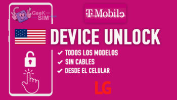 Liberar LG T-Mobile PCS USA via Device Unlock [Todos los Modelos]