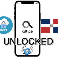 Liberar / Unlock de iPhone Republica Dominicana Altice por IMEI (Todos los Modelos)