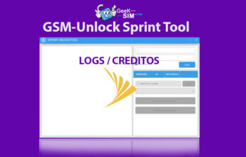 Creditos GSM Unlock Sprint Tool Logs